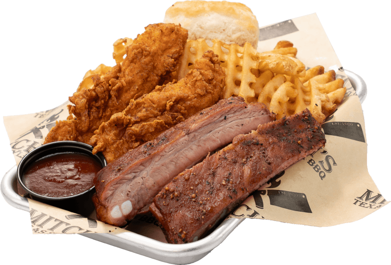 Chick'n Rib Tray
